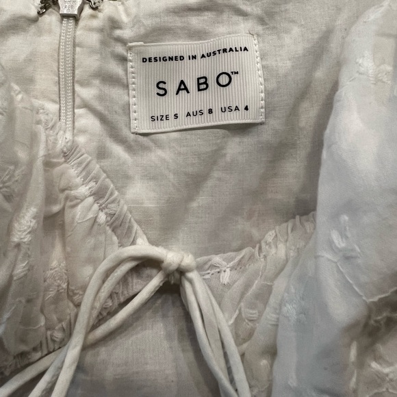 Sabo Eyelet Mini Dress - Picture 3 of 10